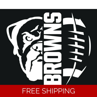 NFL Football Cleveland Browns Die Cut Vinyl Decal sticker